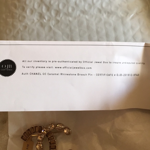 Authenic Chanel Brooch💛💛💛 - Picture 7 of 8